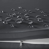 thumbnail of tectake Conjunto de ratán 8+1 ALMANSA  natural/gris oscuro - 404329