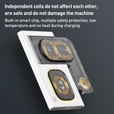 thumbnail of Chargeur Sans Fil 3 En 1 Pliable 15W Rapide Ergonomique Portable Efficace Rose 2 YONIS