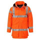 thumbnail of Portwest - Veste de pluie multirisques non doublée haute visibilité LITE BIZFLAME Orange Taille 3XL