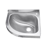 thumbnail of Lavamanos esquinero industrial en Acero INOX 360x360mm - LV-A