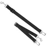 thumbnail of tectake Grille de protection pour chien Balu, réglable en largeur, 2 ceintures de sécurité - noir - 405037