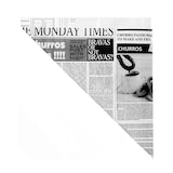 thumbnail of MONOUSO - Papieren voedsel kegel Vetvrij "Times" 42cm 600g (250 stuks)