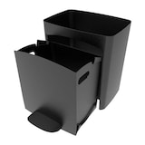 thumbnail of Poubelle De Cuisine Tri Sélectif Verticale - Picea - Kitchen Move - 70 Litres - Double Compartiment - Gris