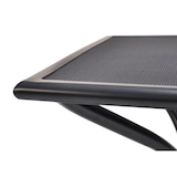 thumbnail of METRO PROFESSIONAL Mesa de restaurante Cassiopia, aço/alumínio, 70 x 70 cm, quadrada, cinzento