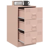 thumbnail of Tables de chevet 2 pcs rose 34,5x39x62 cm acier – Modèle Ciel