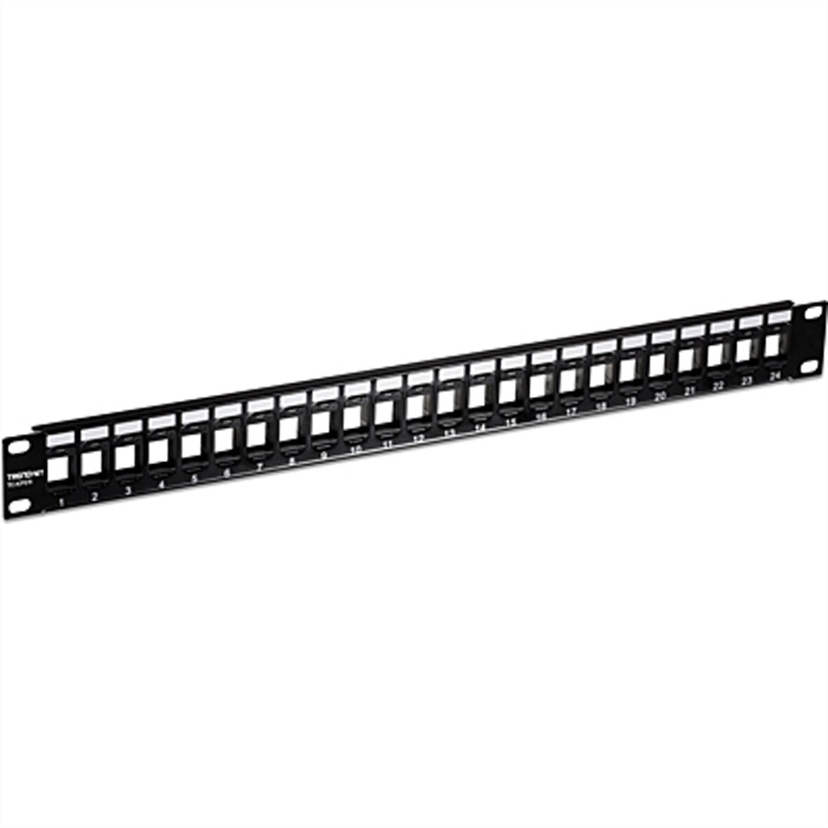 TRENDnet TC-KP24 Patch Panel, 24-Port Blank Keystone 1U