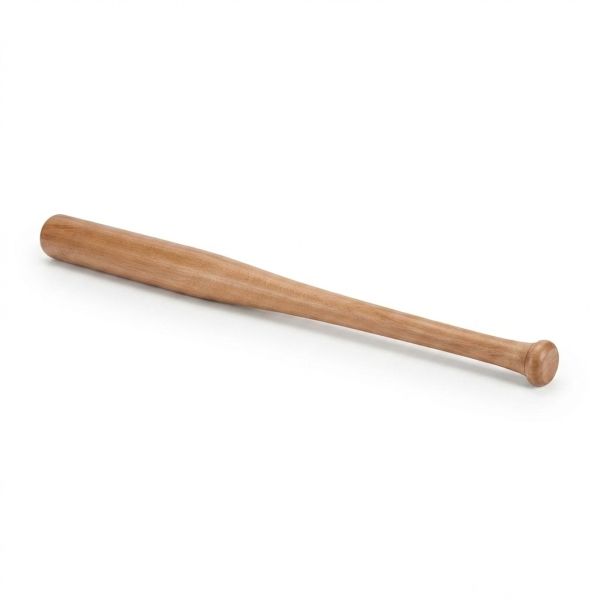 Relaxdays Baseballschläger Holz, 34 Zoll, Softballschläger, Baseball und Softball, Holzschläger mit Jutebeutel, natur