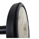 thumbnail of 2x Absperrpfosten Absperrständer 3 Meter Gurtband schwarz Personenleitsystem Tensatoren Abgrenzungsständer schwere Ausführung