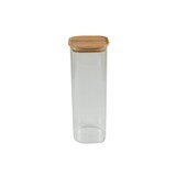 thumbnail of BERARD France Pot Verre Carré PM Couvercle Bambou 2100ml