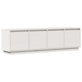 thumbnail of Mueble de TV madera maciza de pino blanco 156x37x45 cm