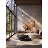 thumbnail of SalesFever Couchtisch Ø 90 cm| rund | drehbar | MDF mit Eschenholzfurnier | B 90 x T 90 x H 35 cm | schwarz