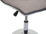 thumbnail of 6er-Set Esszimmerstuhl | HxBxT 103x43x54cm | Sitzhöhe 41cm | Stoff/Textil FSC® | Creme-Grau | Stuhl Küchenstuhl
