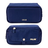 thumbnail of ColePack Milan - Estuche Triple de 3 Cremalleras y Material Escolar Incluido. Azul 1918