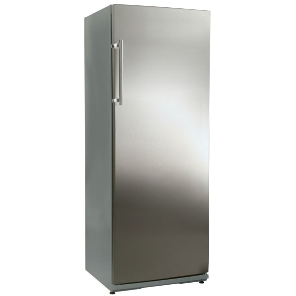 Nordcap COOL-LINE Tiefkühl-Lagerschrank F 27 Inox Front, mit 7 klarsicht TK-Auszügen