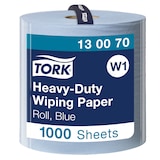 thumbnail of Tork Extra Starke Mehrzweck-Papierwischtücher Blau W1, 1 × 1.000 Blatt, 130070