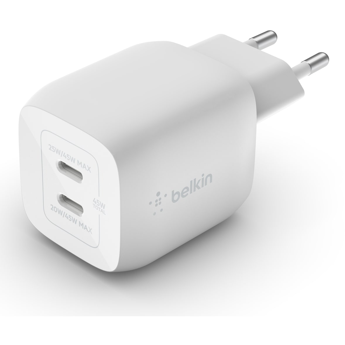 Belkin WCH011vfWH Notebook, Smartphone, Tablet Bianco a carica rapida AC Indoor