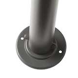 thumbnail of Pavillon MILENA 3,3x3,3 m Anthrazit mit lichtgrauen Seitenvorhängen