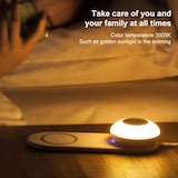 thumbnail of Lampe De Bureau LED Avec Chargeur Sans Fil Multifonctionnel Et Lumière Nocturne YONIS