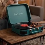 thumbnail of PRIXTON Tocadiscos Bluetooth VC600 Reproductor y Convertidor de Vinilos - Azul