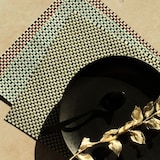 thumbnail of Novastyl - Lot 6 sets de table tissé 45x30cm en pvc vert