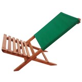 thumbnail of Klappstuhl Strandstuhl Anglerstuhl Gartenstuhl Stuhl zum Zusammenstecken grüner Bezug V-10-352
