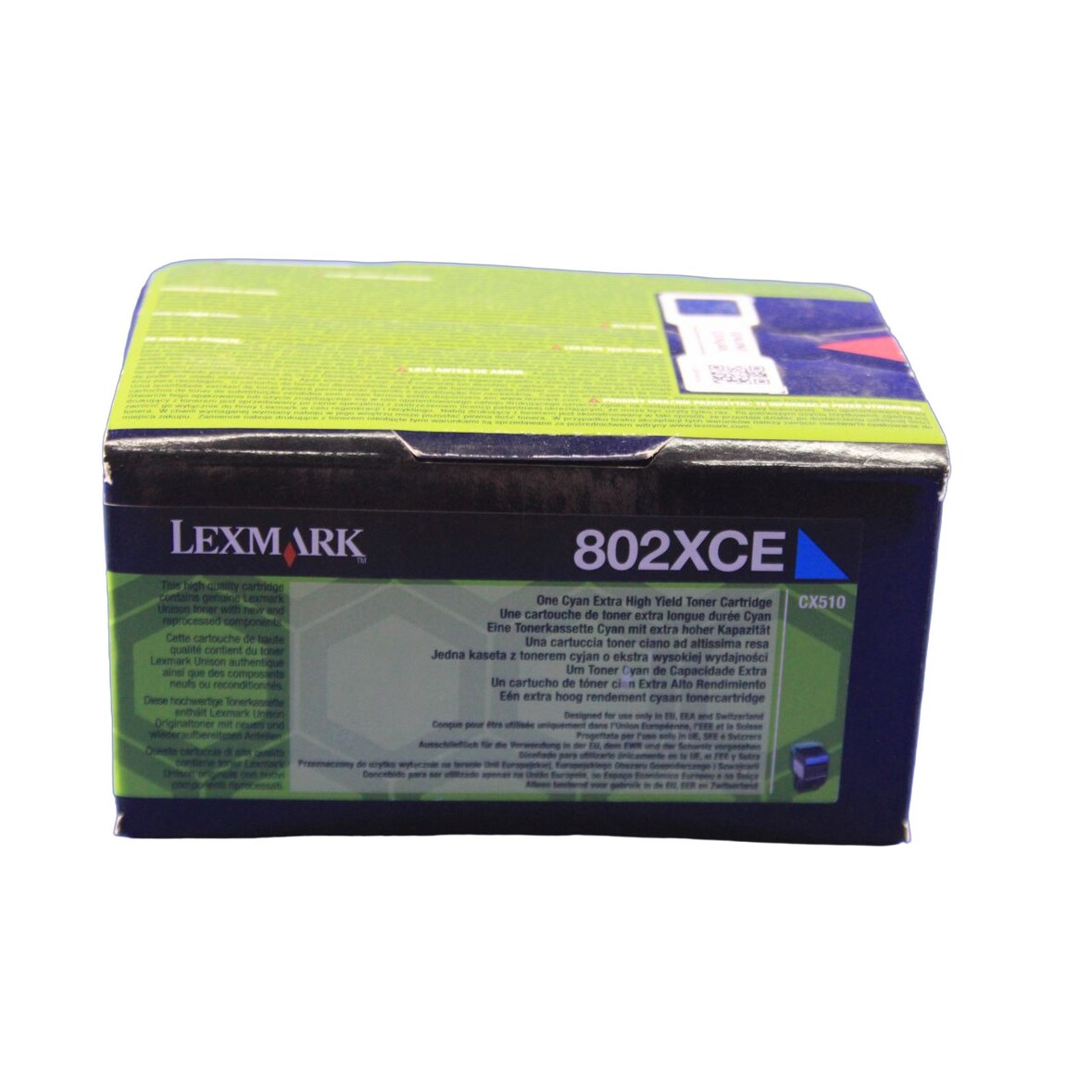 Lexmark 802XCE 80C2XCE Toner Cyan -A