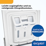 thumbnail of Exquisit Waschmaschine 7,5kg, Toplader, Waschmaschine schmal, Energieklasse A, 1200 U/Min, Startzeitvorwahl, Kurzprogramm, LTO51207-030A silber-dunkel