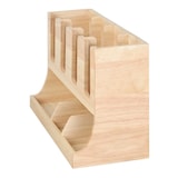 thumbnail of Olympia kopjes- en kruidenstation van Hevea-hout, 450x120x240 mm