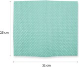 thumbnail of Schwammtuch aus Baumwolle/Zellulose Grün 31x25 cm 10 Stück