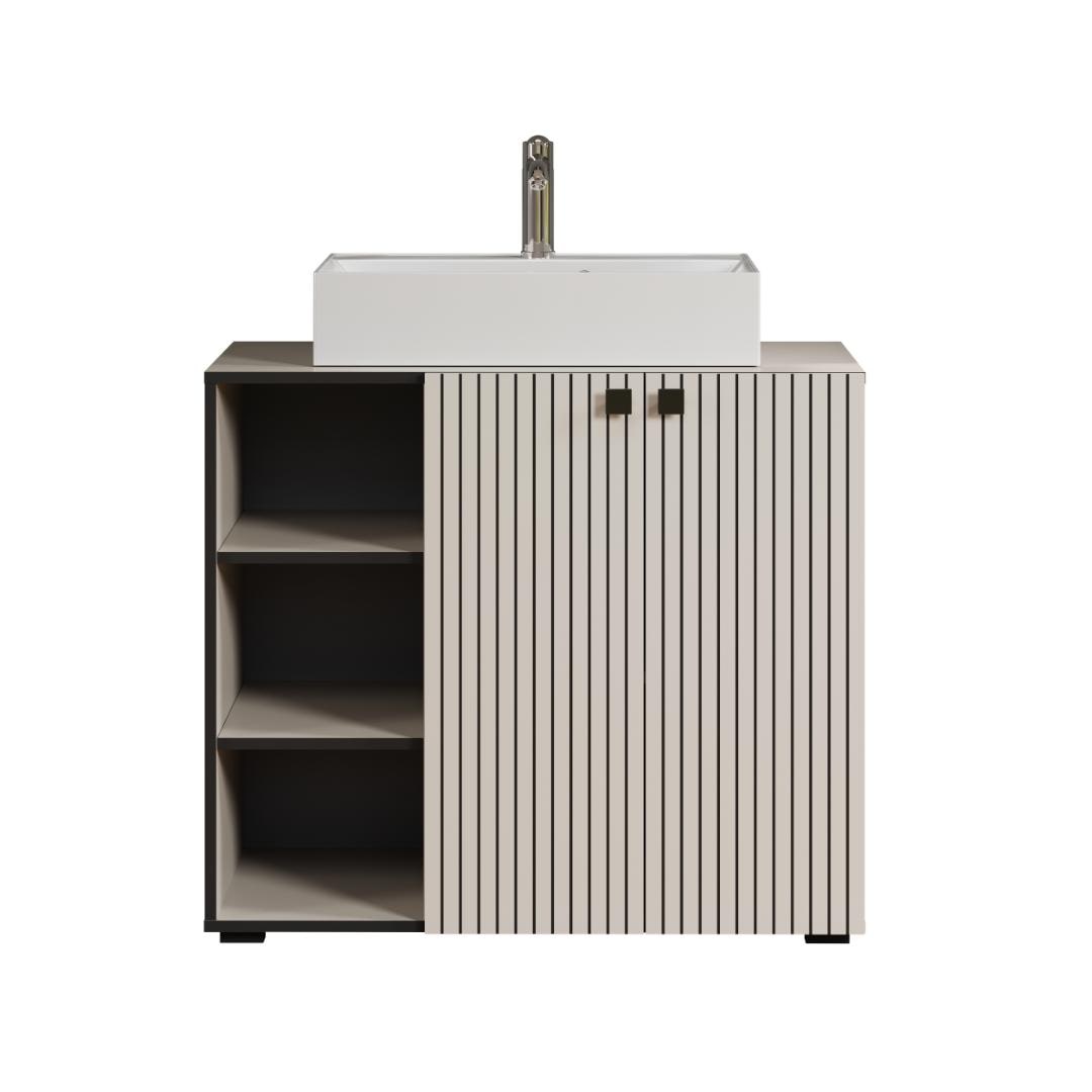 PureBliss Waschbeckenunterschrank mit Waschbecken kashmir.