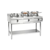 thumbnail of Wokkookplaat | Gas | 3 Branders | 34.5kW | 1500x600x960(h)mm