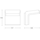 thumbnail of Steinel Bewegungsmelder iHF 3D AP SW COM1 066215