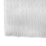 thumbnail of Bettwäschegarnitur Premium Seersucker, 100% Baumwolle, mit Hotelverschluss, bügelfrei, ca. 130 g/qm (80/80 cm + 135/200 cm, weiß