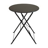 thumbnail of Bistrotisch Ø60xH70 cm klappbar - Metall Dunkelgrau