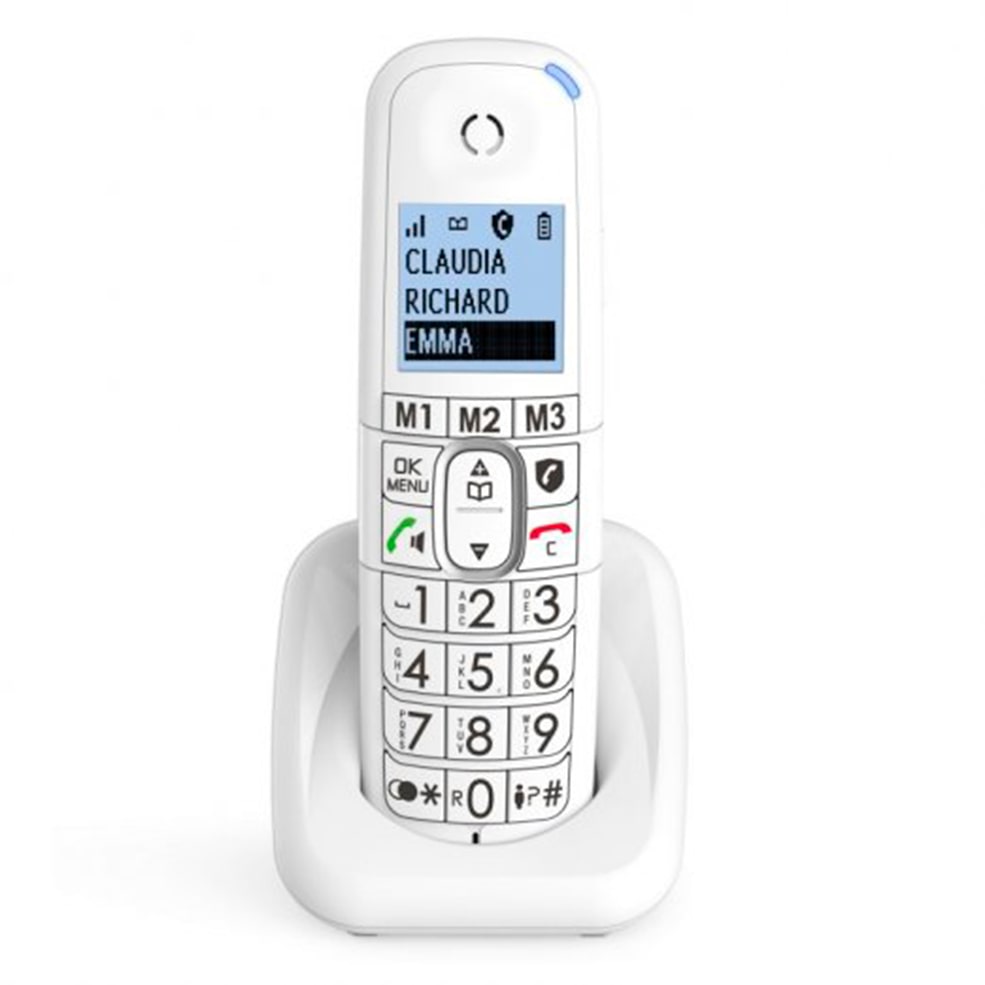 Teléfono sobremesa Alcatel DEC XL785 White