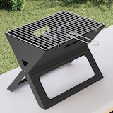 thumbnail of vidaXL Buiten Grill Zwart 46 x 30 x 31 cm Staal