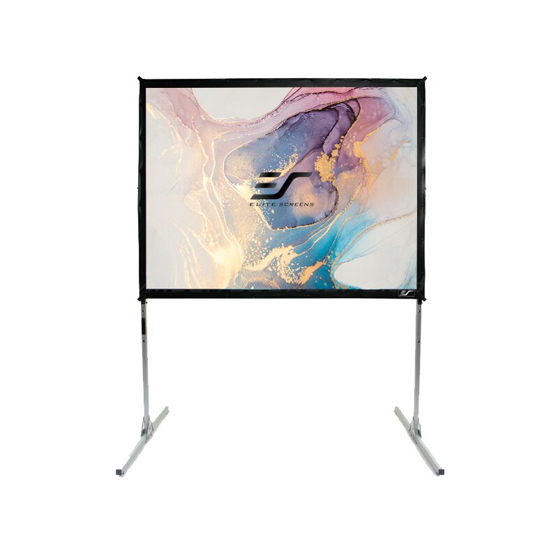 ELITE SCREENS Beamer Leinwand ,/QUICKSTAND FAST FOLD LEINWAND PRO - MOBILELEINWAND/150/geeignet für: Normale Projektoren