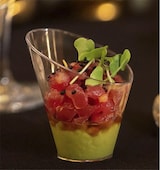 thumbnail of MONOUSO - Fingerfood-Becher PS 65ml 6x3x6,5cm (200 Stück)