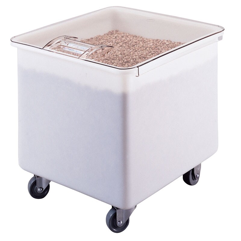 CAMBRO - IB32-148 - Carro de Ingredientes con tapa recta - 121 litros - 61 x 56 x 58,5 cm - Blanco
