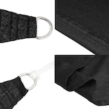 thumbnail of Voile d'ombrage 160 g/m² Noir 5x6 m PEHD Modèle Atlas Terrasse