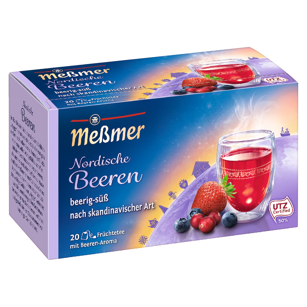 Meßmer Früchtetee Nordische Beeren 20 Teebeutel (50 g)