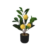 thumbnail of Künstlicher Zitronenbaum 27cm im Topf Kunstpflanze Zitronenbäumchen Topfpflanze Zitrone Frühlingsdeko Osterdeko Sommerdeko Zitruspflanze Gelb Grün
