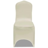 thumbnail of 50 x Stuhlhusse Stretchhusse cremefarben