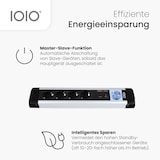 thumbnail of IOIO MS 2500 Aluminium Master Slave 5-fach Steckdosenleiste