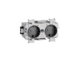 thumbnail of Tehalit Steckdose 2-fach gs GS2001 gsw GS20019011