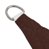 thumbnail of Voile de parasol tissu oxford rectangulaire 2x3,5 m marron Modèle Terrasse Contour