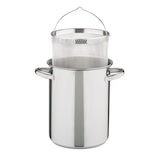thumbnail of GSW Spargeltopf 16 x 21 cm mit Glasdeckel und Einsatz, 4,2 Liter, induktionsgeeignet