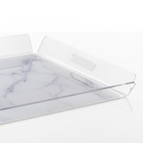 thumbnail of Oreste Luchetta Vassoio SHELBY in acrilico trasparente H.5,5 x L.52,5 x P.47,5 cm