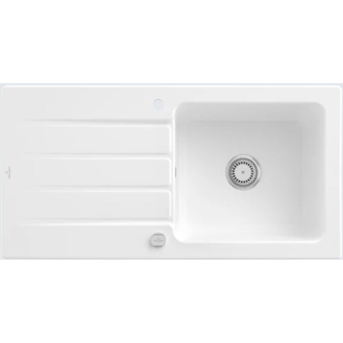 Villeroy&Boch Spülbecken, Küchenspüle Architectura 60 Stone White CeramicPlus 1000x510mm, Unterschrankbreite 60 cm