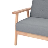 thumbnail of Helloshop26 - 3-Sitzer-Schlafsofa ausziehbares Gästebett Wohnzimmer-Tagesbett klappbar für den Innenbereich hellgrauer Stoff 02_0019495